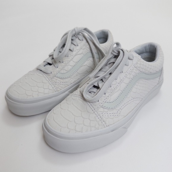 Vans Old Skool DX Mono Python Dawn Blue Women's 5 / Men's 3.5 VN0A32GJLQD - Picture 4 of 16